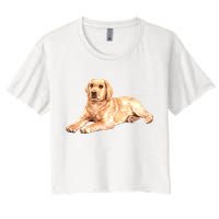 Labrador Retriever Women's Crop Top Tee