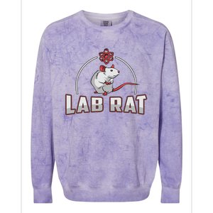 Lab Rat Laboratory Technician Medical Technologist Lab Tech Colorblast Crewneck Sweatshirt