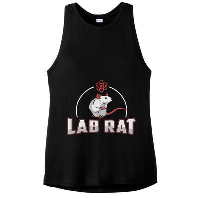 Lab Rat Laboratory Technician Medical Technologist Lab Tech Ladies PosiCharge Tri-Blend Wicking Tank