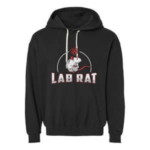 Lab Rat Laboratory Technician Medical Technologist Lab Tech Garment-Dyed Fleece Hoodie