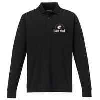 Lab Rat Laboratory Technician Medical Technologist Lab Tech Performance Long Sleeve Polo