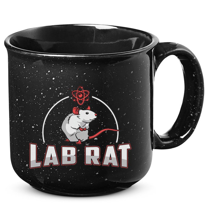 Lab Rat Laboratory Technician Medical Technologist Lab Tech 15oz Campfire Ceramic Mug
