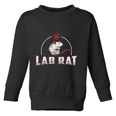 Lab Rat Laboratory Technician Medical Technologist Lab Tech Toddler Sweatshirt