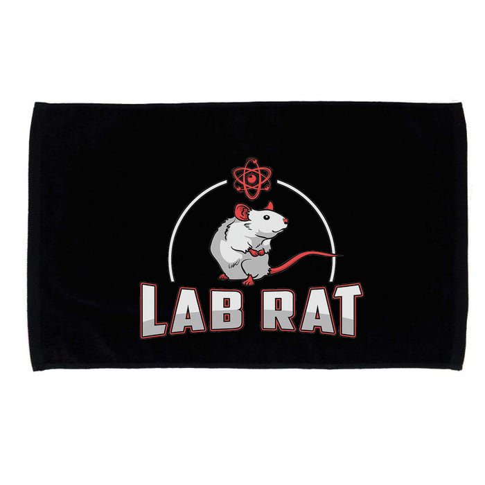 Lab Rat Laboratory Technician Medical Technologist Lab Tech Microfiber Hand Towel