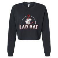 Lab Rat Laboratory Technician Medical Technologist Lab Tech Cropped Pullover Crew