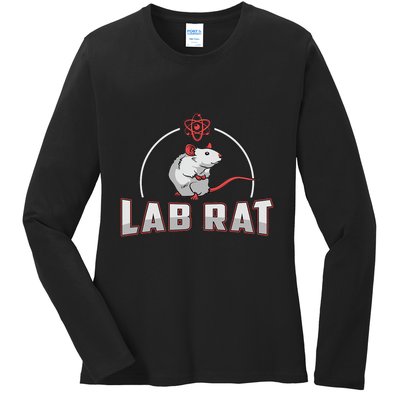 Lab Rat Laboratory Technician Medical Technologist Lab Tech Ladies Long Sleeve Shirt