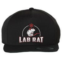 Lab Rat Laboratory Technician Medical Technologist Lab Tech Wool Snapback Cap
