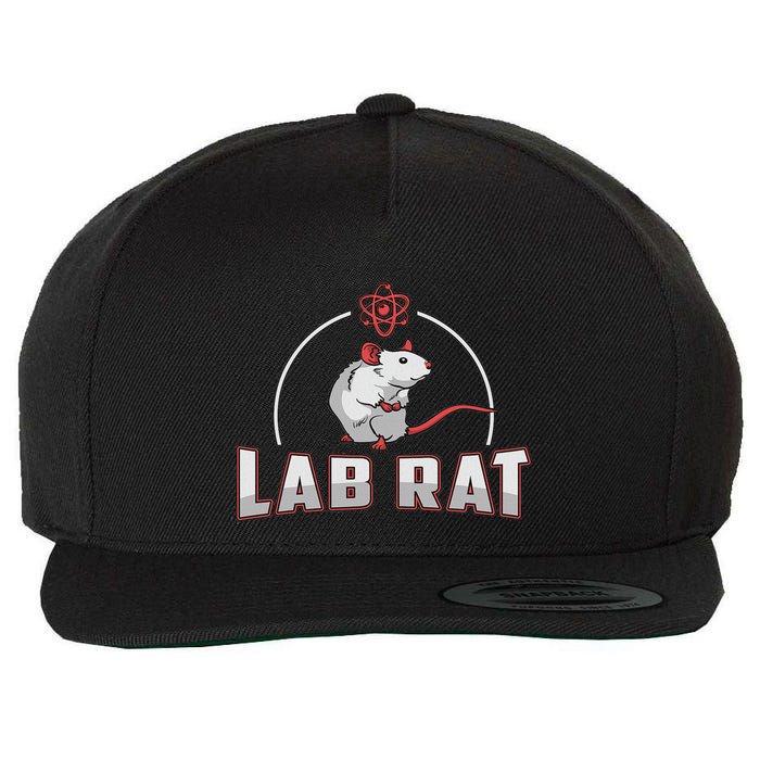 Lab Rat Laboratory Technician Medical Technologist Lab Tech Wool Snapback Cap