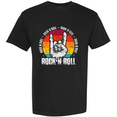 Lets Rock Legend Rock and Roll Music Guitar Garment-Dyed Heavyweight T-Shirt