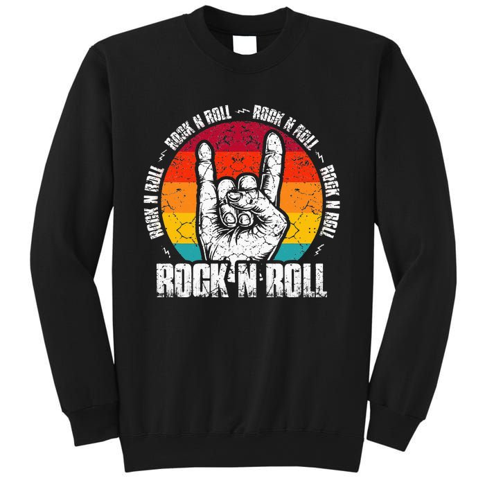 Lets Rock Legend Rock and Roll Music Guitar Sweatshirt