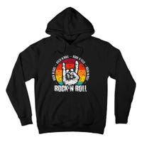 Lets Rock Legend Rock and Roll Music Guitar Tall Hoodie