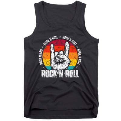 Lets Rock Legend Rock and Roll Music Guitar Tank Top