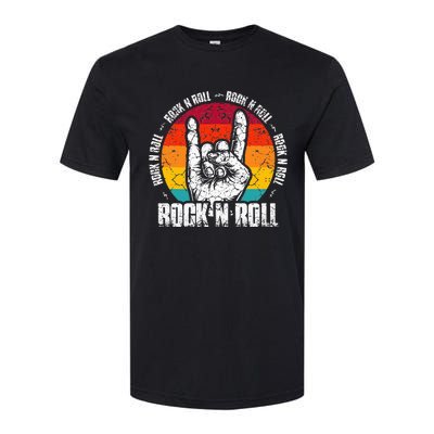 Lets Rock Legend Rock and Roll Music Guitar Softstyle CVC T-Shirt