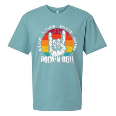 Lets Rock Legend Rock and Roll Music Guitar Sueded Cloud Jersey T-Shirt