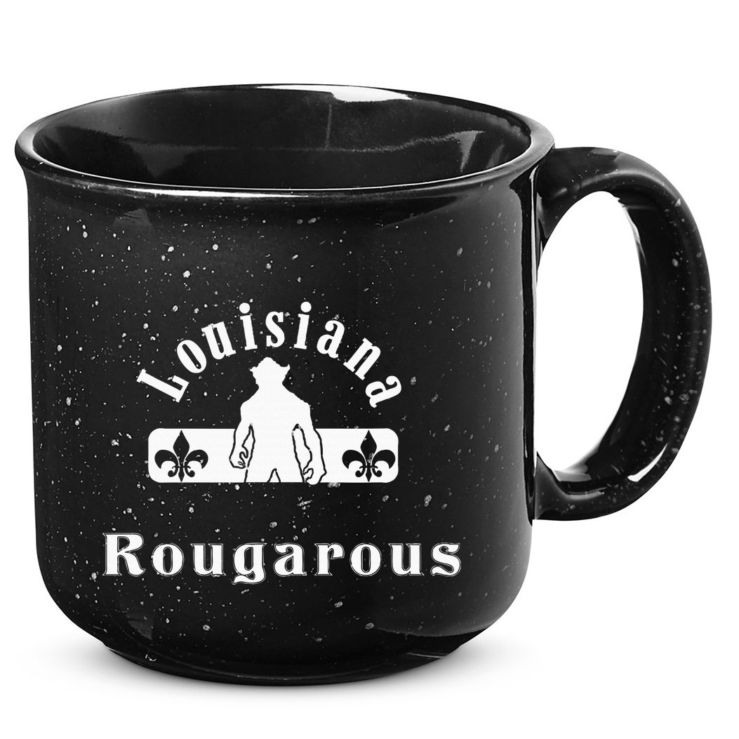 Louisiana Rougarou Loupgarou New Orleans Swamp Monster 15oz Campfire Ceramic Mug