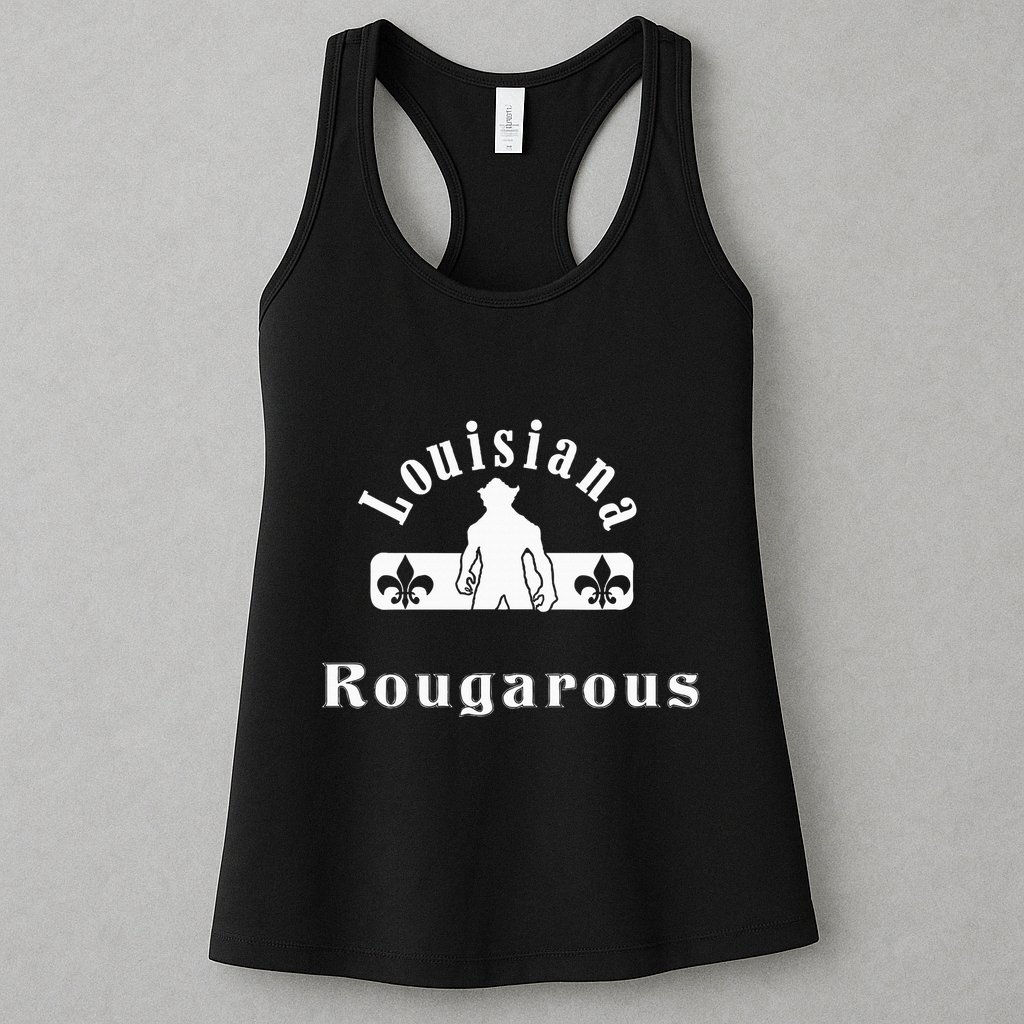 Louisiana Rougarou Loupgarou New Orleans Swamp Monster Womens Tank Top