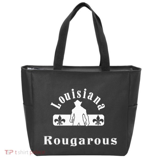 Louisiana Rougarou Loupgarou New Orleans Swamp Monster Zip Tote Bag