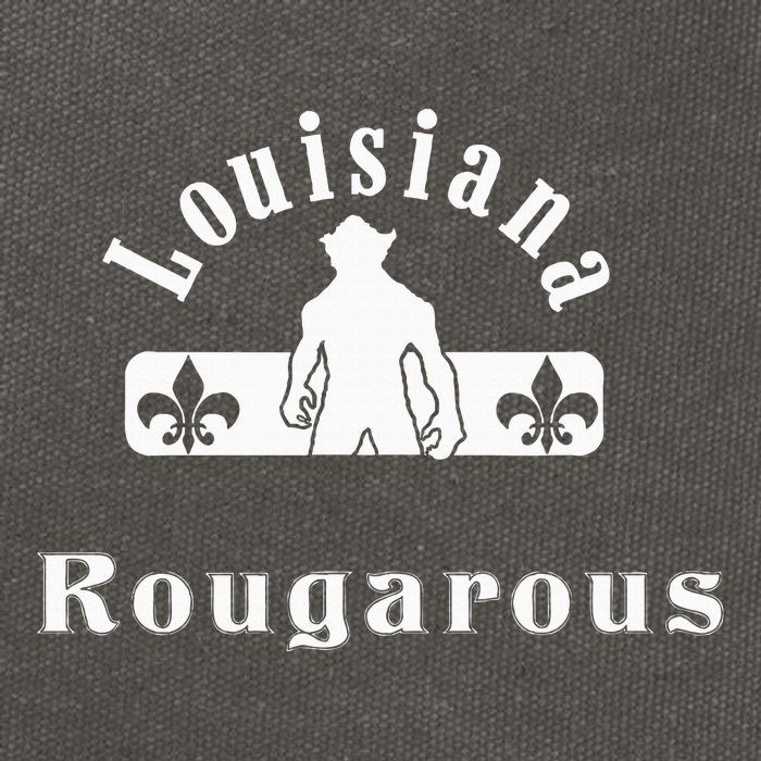 Louisiana Rougarou Loupgarou New Orleans Swamp Monster Cotton Canvas Backpack
