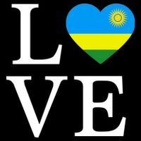 Love Rwanda 16 in Basic Backpack
