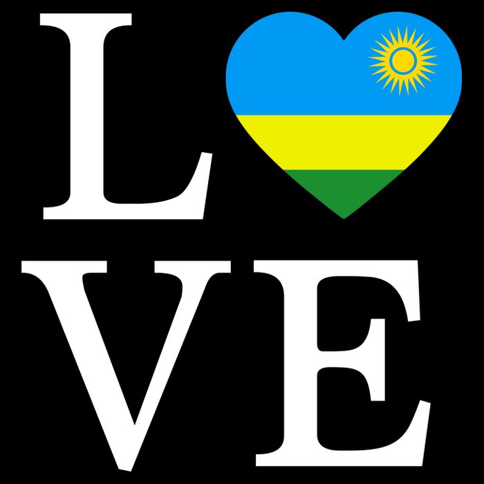 Love Rwanda 16 in Basic Backpack