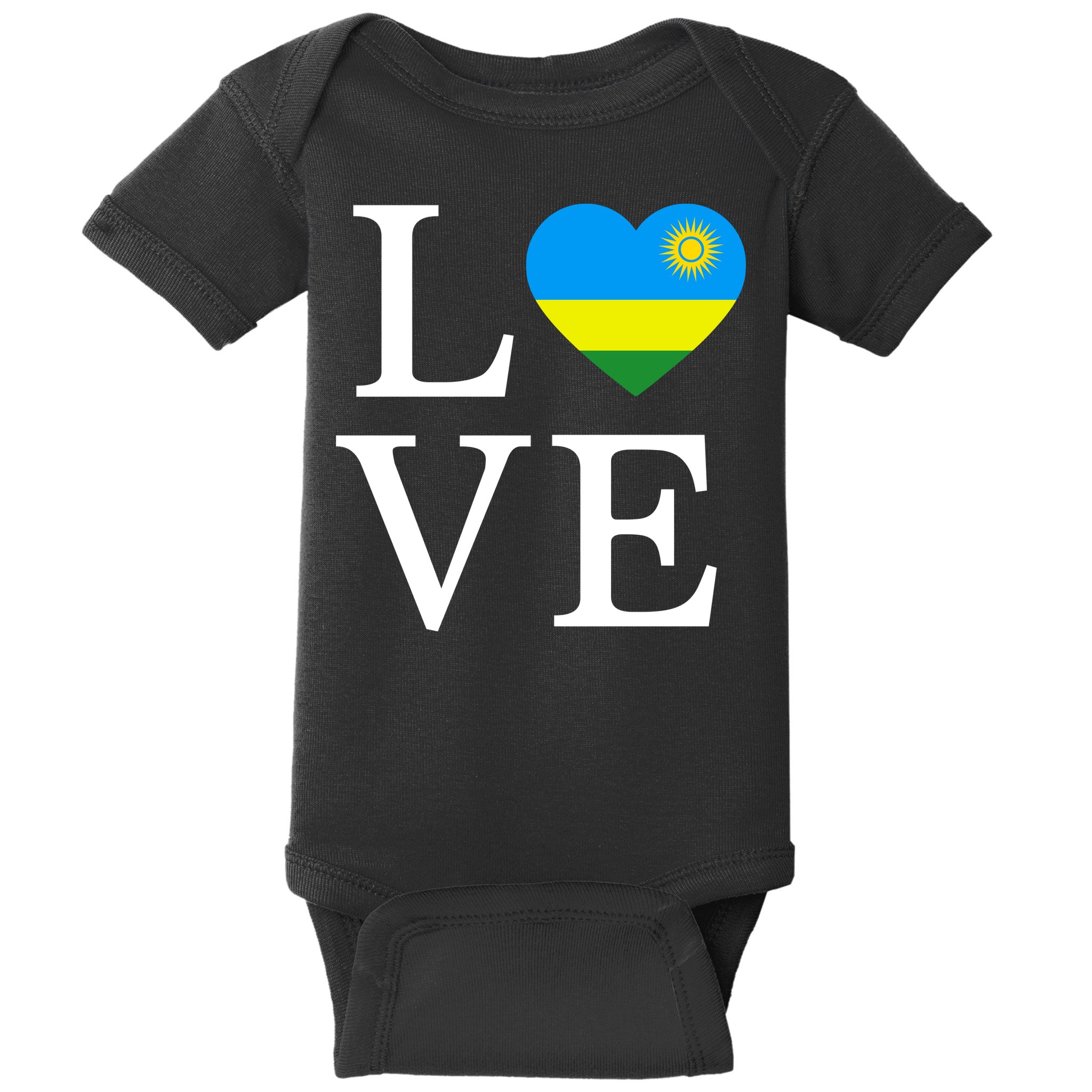 Love Rwanda Baby Bodysuit
