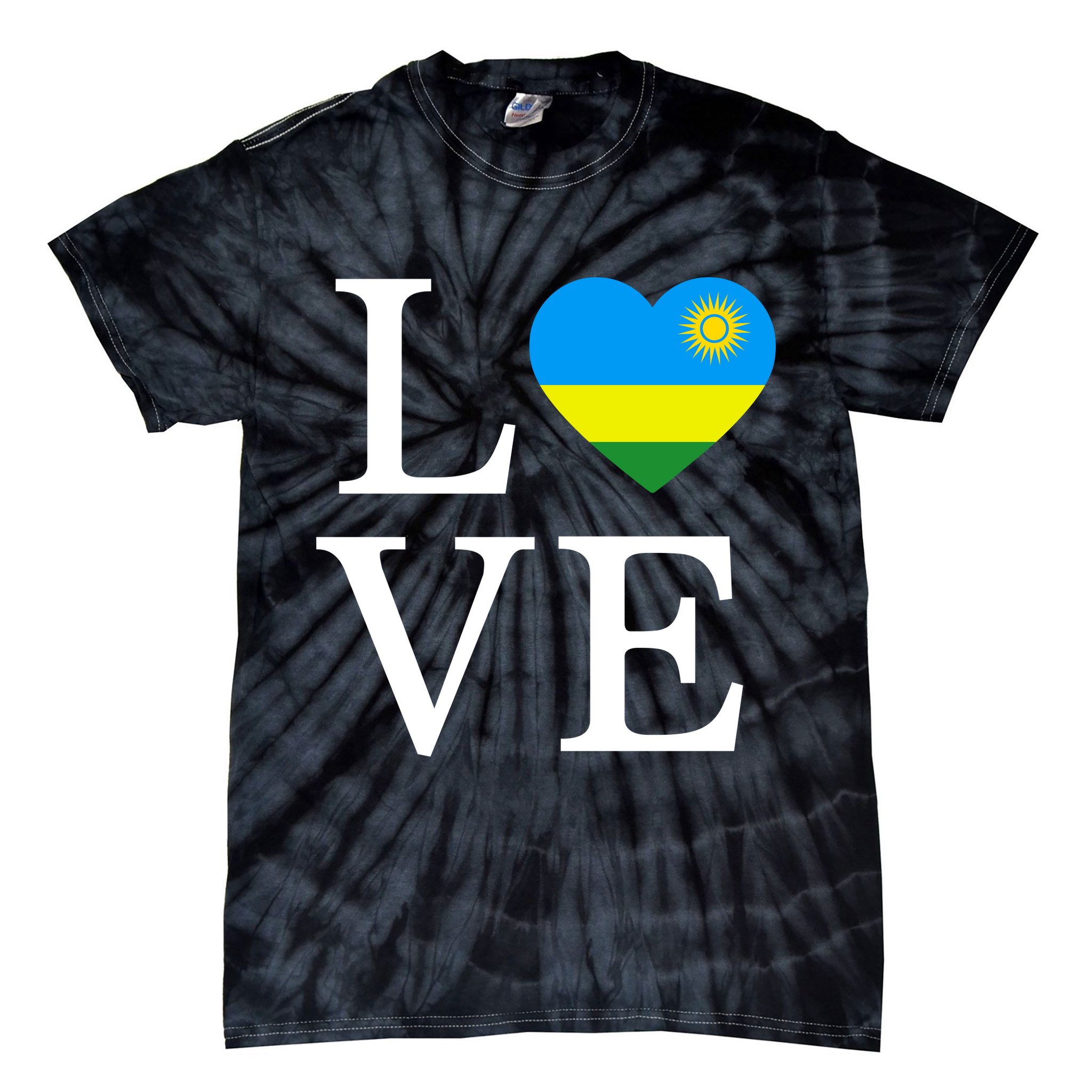 Love Rwanda Tie-Dye T-Shirt