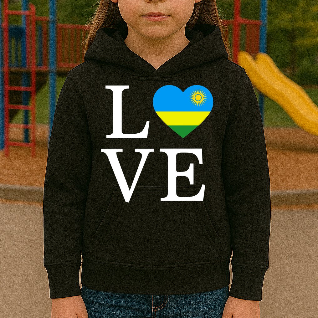 Love Rwanda Kids Hoodie