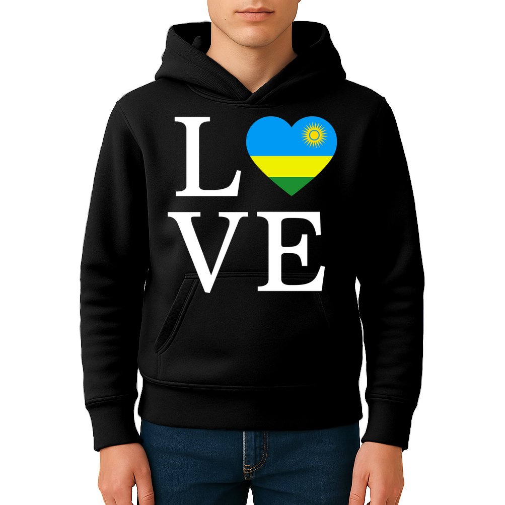 Love Rwanda Kids Hoodie
