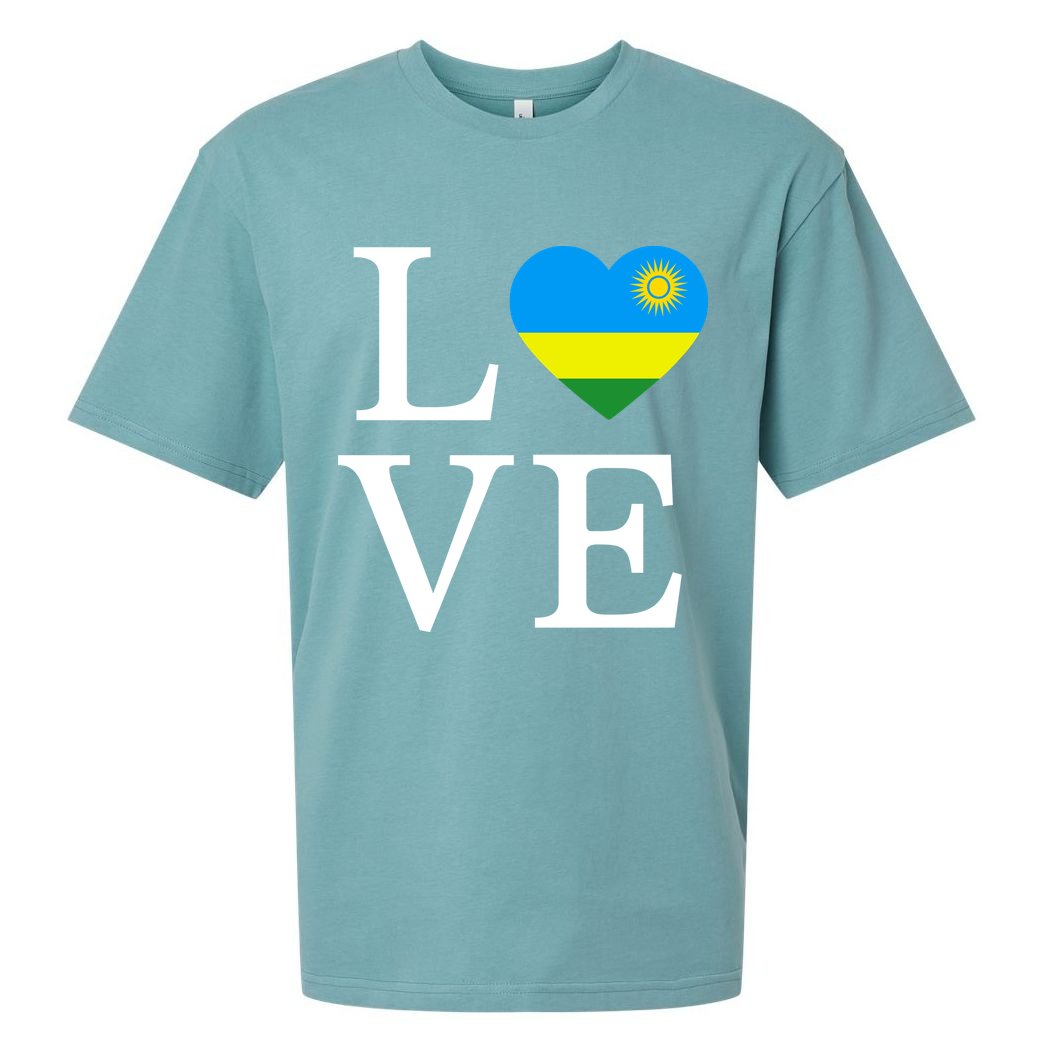 Love Rwanda Sueded Cloud Jersey T-Shirt