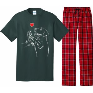 Labrador Retriever Love Golden Black Lab Dad Mom Pajama Set