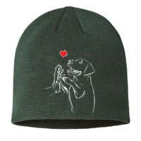 Labrador Retriever Love Golden Black Lab Dad Mom Sustainable Beanie