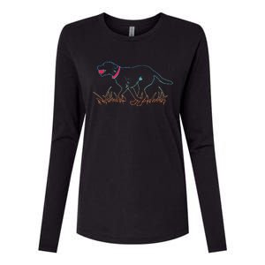 Labrador Retriever Lover Black Lab Gift Fetch Tee Womens Cotton Relaxed Long Sleeve T-Shirt