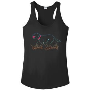 Labrador Retriever Lover Black Lab Gift Fetch Tee Ladies PosiCharge Competitor Racerback Tank