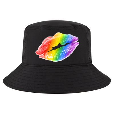 Lgbtq Rainbow Lips Colorful Lgbtqia Pride S S Gift Cool Comfort Performance Bucket Hat