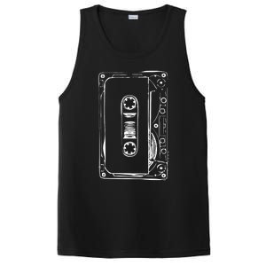 Love Retro Mixtape 80's Blank Cassette Tape PosiCharge Competitor Tank