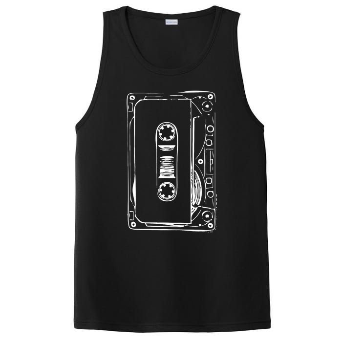 Love Retro Mixtape 80's Blank Cassette Tape PosiCharge Competitor Tank