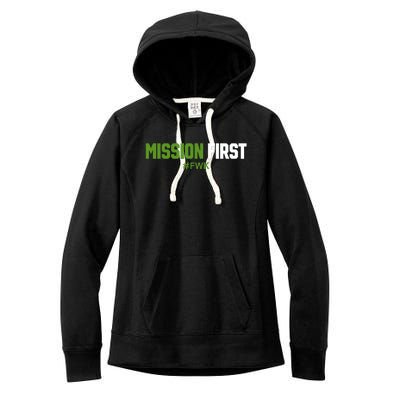 Luke Rudkowski Mission First Fwk Women's Fleece Hoodie