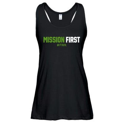 Luke Rudkowski Mission First Fwk Ladies Essential Flowy Tank