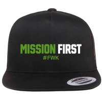 Luke Rudkowski Mission First Fwk Flat Bill Trucker Hat