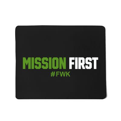 Luke Rudkowski Mission First Fwk Mousepad