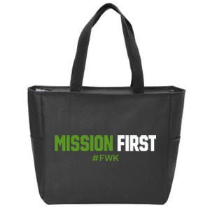 Luke Rudkowski Mission First Fwk Zip Tote Bag