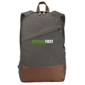 Luke Rudkowski Mission First Fwk Cotton Canvas Backpack