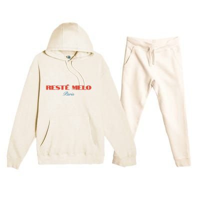 Limited Reste Melo Paris Premium Hooded Sweatsuit Set