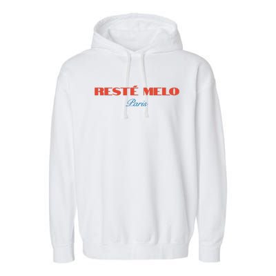 Limited Reste Melo Paris Garment-Dyed Fleece Hoodie