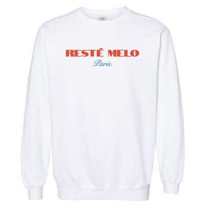 Limited Reste Melo Paris Garment-Dyed Sweatshirt