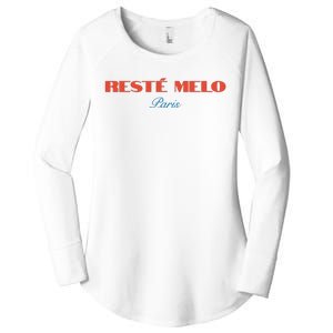 Limited Reste Melo Paris Women's Perfect Tri Tunic Long Sleeve Shirt