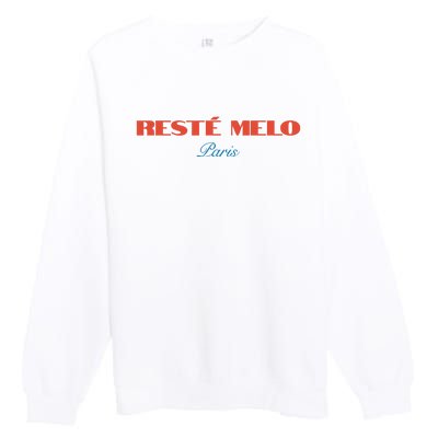 Limited Reste Melo Paris Premium Crewneck Sweatshirt