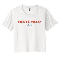 Limited Reste Melo Paris Women's Crop Top Tee