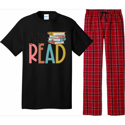 Lets Read Meaningful Gift Teacher Gift Pajama Set