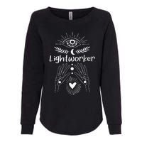 Lightworker Reiki Master Holistic Healer Chakra Healing Womens California Wash Sweatshirt